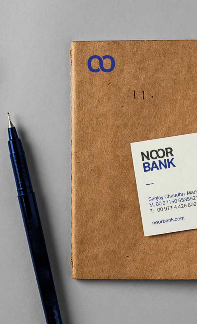 NOOR Bank Stationery