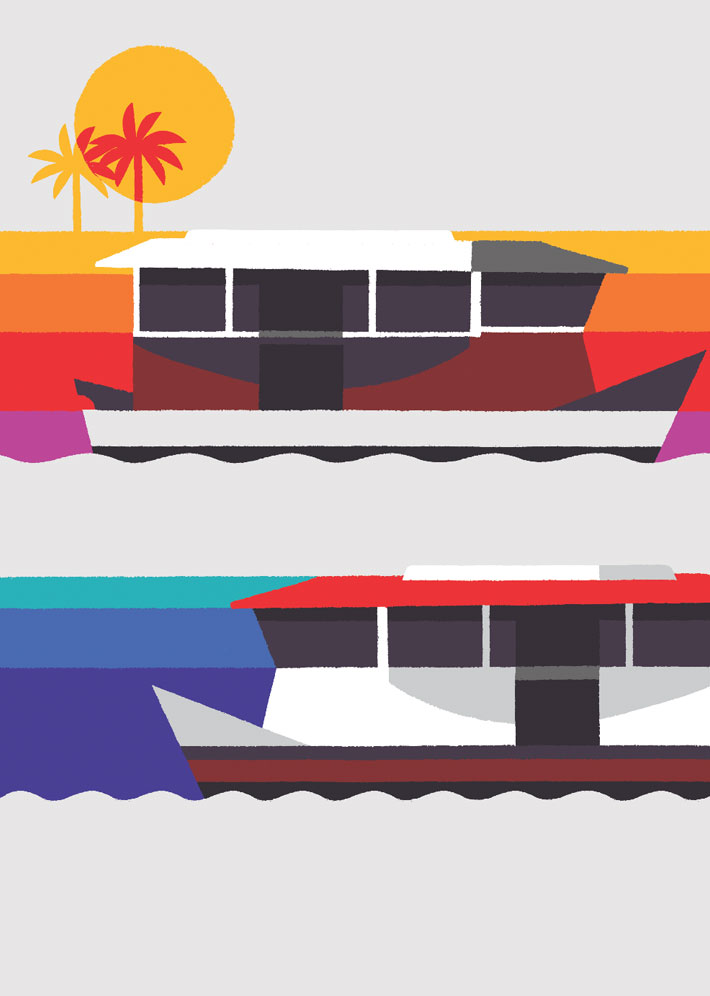 and so we design RTA Project Illustration Water Bus