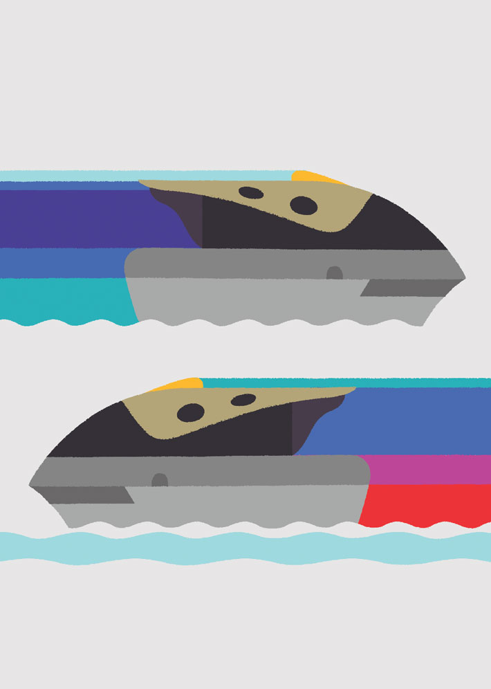 and so we design RTA Project Illustration Water Taxi